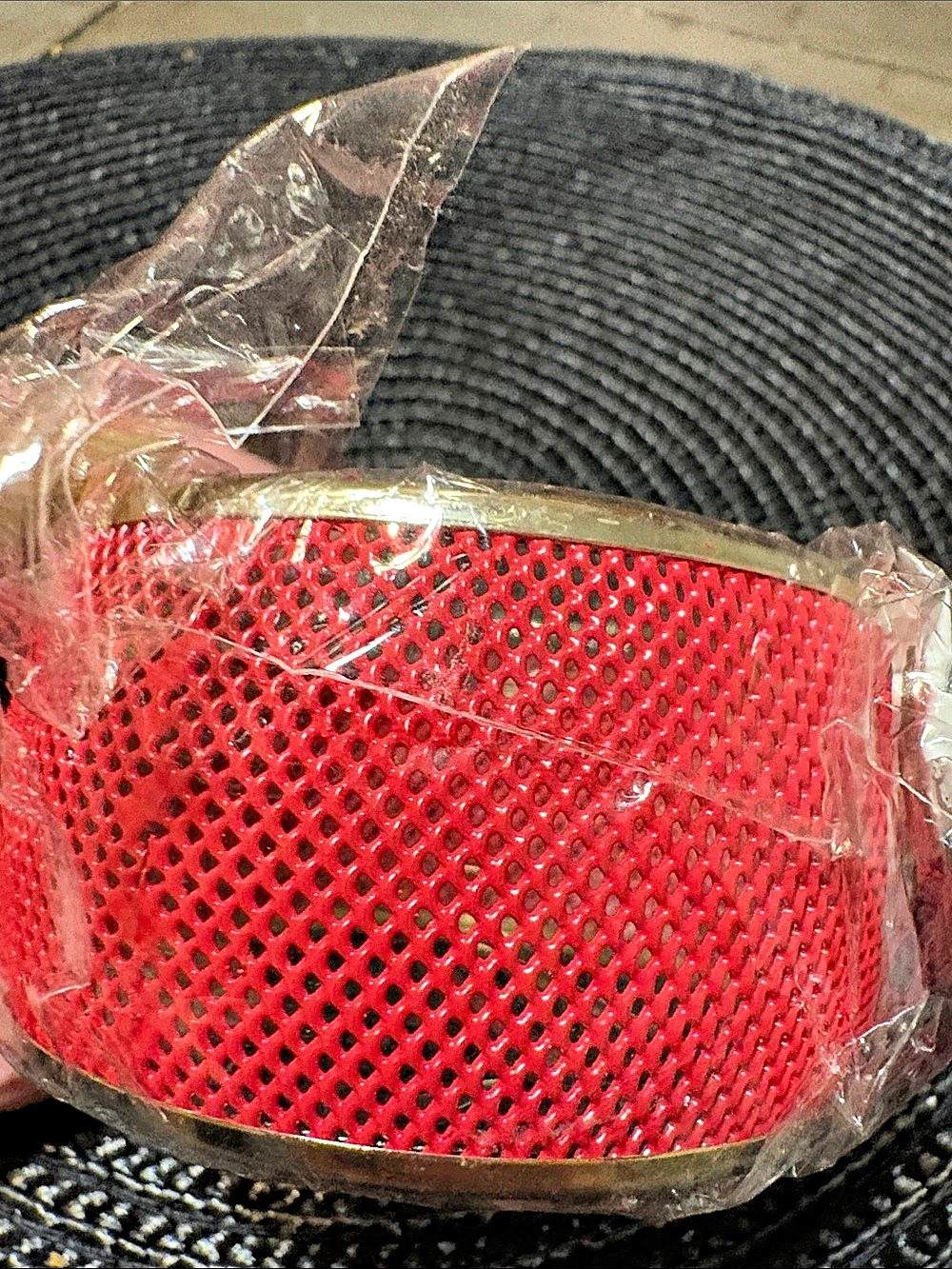 Red Mesh Bracelet NWT